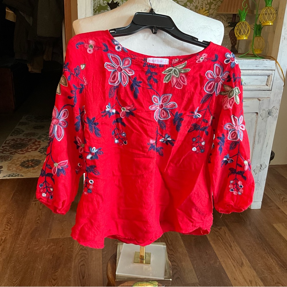 Ana and Rose large ladies blouse